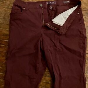 Burgundy Pants